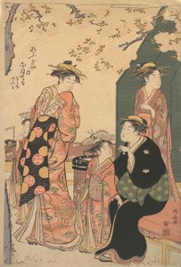 Portrait de la courtisane Nioteru de l