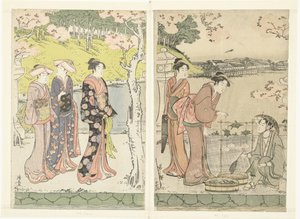 Vendeur de tortues - Torii Kiyonaga