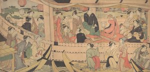 Vacances sur la rivière Sumida, 1788-1790 - Torii Kiyonaga