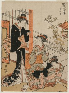 Trois femmes de la série Une brève collection de beautés japonaises, 1781