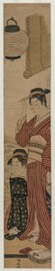 Deux geishas sur un balcon, 1782 - Torii Kiyonaga