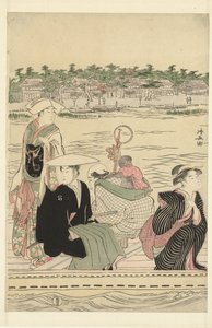 Ferry sur la rivière Sumida