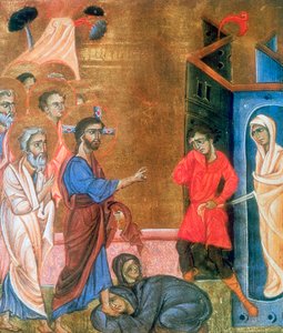La Résurrection de Lazare, vers 1268