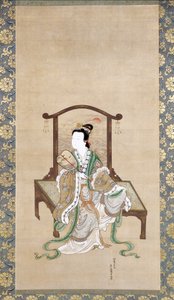 Beauté chinoise, de Beauté chinoise, Phénix et Paon - Tosa Mitsuoki