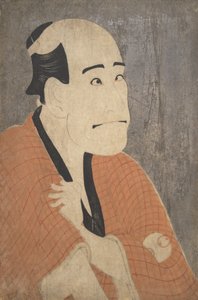 Arashi Ryuzo I en tant que Ishibe Kinkichi dans la pièce Hana Ayame Bunroku Soga - Toshusai Sharaku