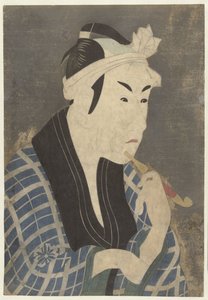 Portrait buste de Matsumoto Koshiro IV