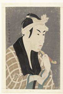 Portrait en buste de Matsumoto Koshiro IV