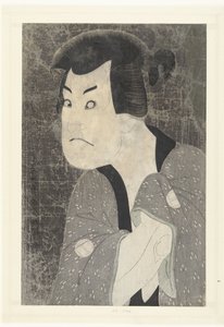Portrait en buste de Sakata Hangoro III - Toshusai Sharaku