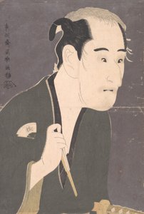Onoe Matsusuke I en tant que Matsushita Mikinojo dans la pièce Katakiuchi noriyaibanashi, 1794