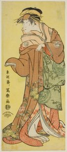 Segawa Kikunojo III dans le rôle de la courtisane Katsuragi - Toshusai Sharaku