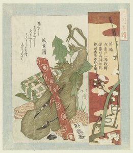 Gabai prune (Hanazono bantsuzuki) - Totoya Hokkei