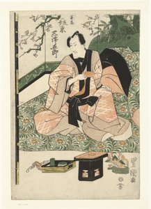 Acteur Bando Mitsugoro III dans le rôle de Kizo - Toyokuni (II) , Utagawa