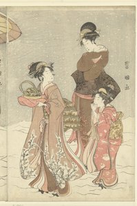 Boule de neige - Toyokuni (II) , Utagawa