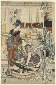 Vendeur de poissons - Toyokuni (II) , Utagawa
