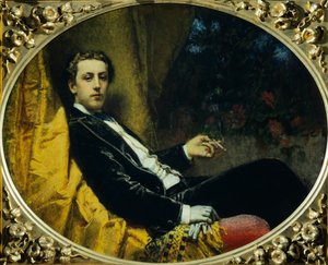 Portrait de Nicola Massa, par Tranquillo Cremona (1837-1878)