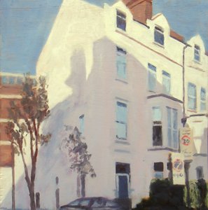 Un endroit pour vivre 42, 2012 (huile sur contreplaqué) - Trevor Burgess