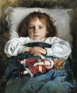 Enfant avec une poupée, 1912