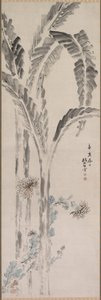 Bananiers et Chrysanthèmes - Tsubaki Chinzan