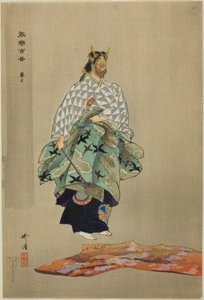 Aoi no Ue, de la série "One Hundred No Dramas (Nogaku hyakuban)". - Tsukioka Kogyo