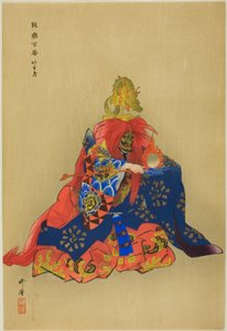 Chikubushima, de la série "One Hundred No Dramas (Nogaku hyakuban)". - Tsukioka Kogyo