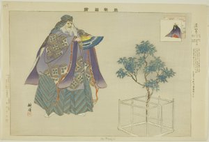 Domyoji, de la série "Images de performances No (Nogaku Zue)"