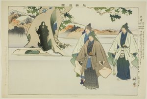 Roppo, de la série "Images de performances No (Nogaku Zue)"