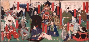 Portraits des différentes générations du clan Tokugawa
