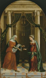 La Visitation - Tuscan School