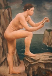 Étude pour jeune femme à la mer - Ubaldo Oppi