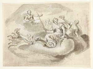 Allégorie avec Philomelus(?) - Ubekendt