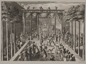 Banquet dans un jardin oriental - Ubekendt