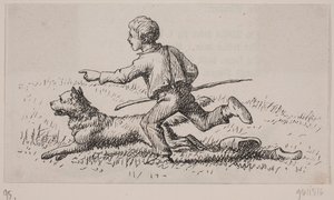Illustration de "Hr. Mikkel", poème de Christian Richardt - Ubekendt