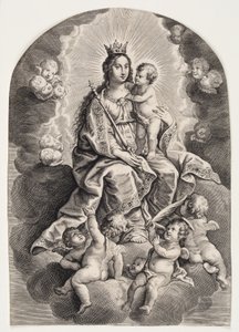 La Vierge Marie dans le Nuage, avec l