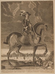 Oliver Cromwell à cheval - Ubekendt