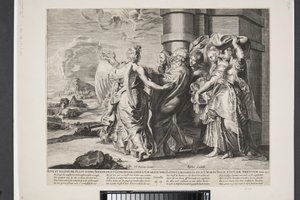 La fuite de Lot et de sa famille de Sodome - Ubekendt