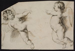 Deux figures angéliques - Ubekendt