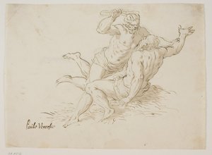 Saint Antoine abbé attaqué par un démon