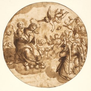 Tondo avec la Vierge et l