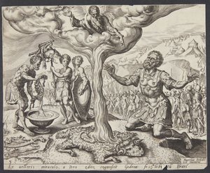La rosée sur la toison de laine - Ubekendt efter Maarten van Heemskerck