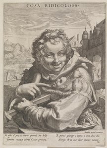 Bouffon avec un bonnet de fou