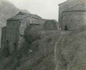 Abbaye de San Pietro al Monte, Civate, Lombardie, Italie, photographie d