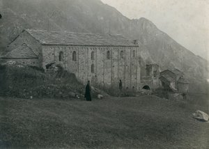 Abbaye de San Pietro al Monte, Civate, Lombardie, Italie, photographie d