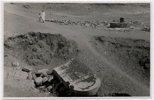 Fragments de stèle, Axum, Éthiopie, photographie d