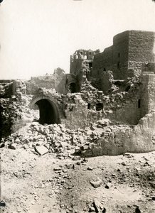Grand donjon (qasr) du monastère de Saint-Siméon, Assouan, Égypte, photographie d