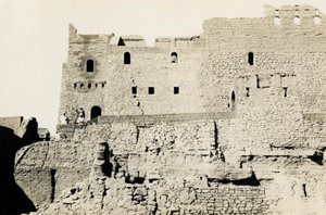 Monastère de Saint-Siméon après sa restauration, Assouan, Égypte, photographie d