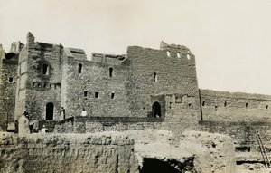 Monastère de Saint-Siméon après sa restauration, Assouan, Égypte, photographie d