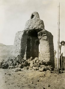 Tombe dans la nécropole, Qasr Ibrim, Egypte, photographie d