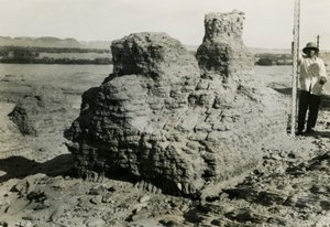 Tombe dans la nécropole, Qasr Ibrim, Egypte, photographie d
