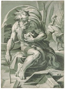 Diogène, après 1527 - Ugo da Carpi