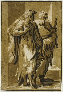 Les apôtres Pierre et Jean - Ugo da Carpi